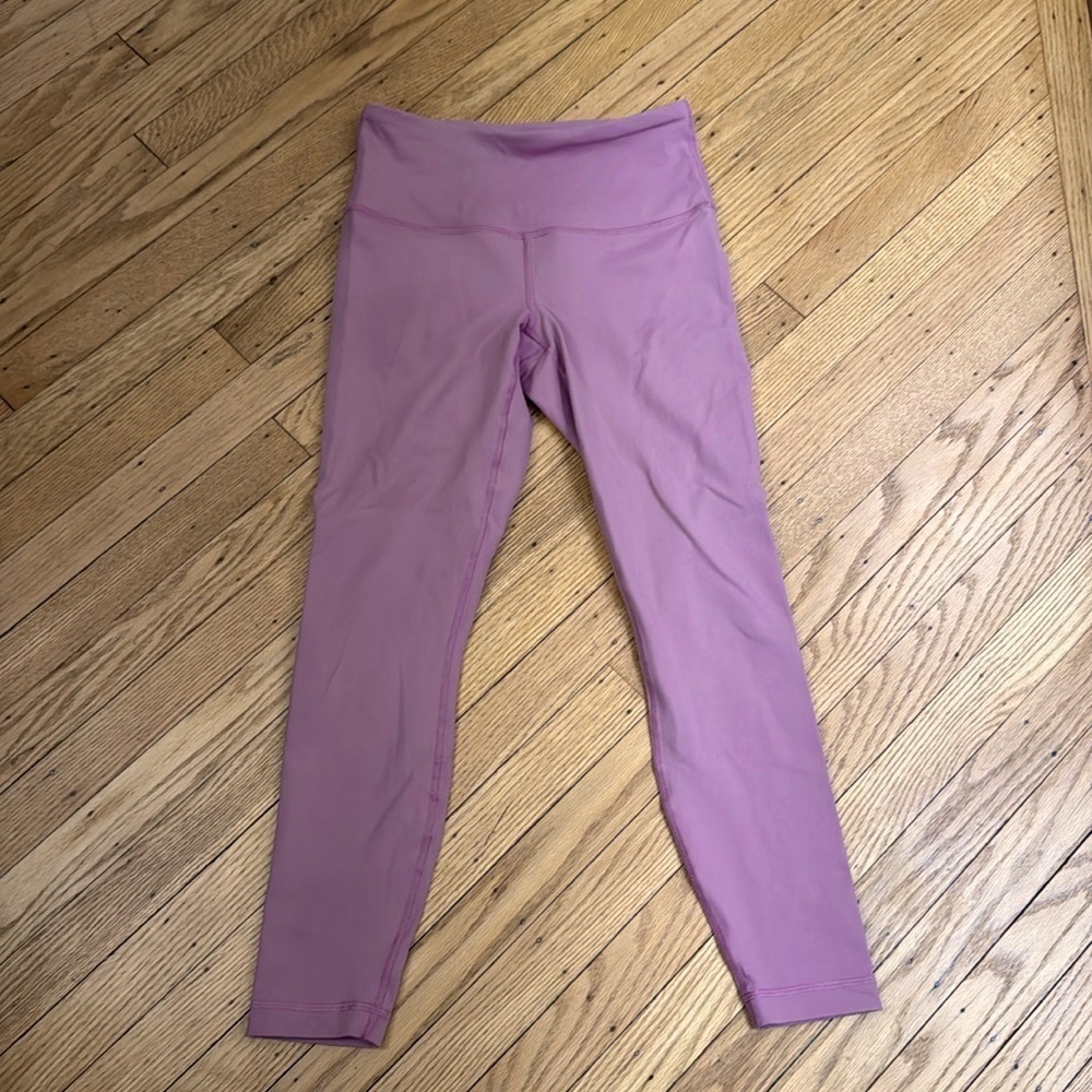 90 Degree By Reflex Mauve Pink High Rise Leggings Size Small